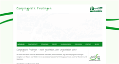 Desktop Screenshot of campingplatz-freilingen.de